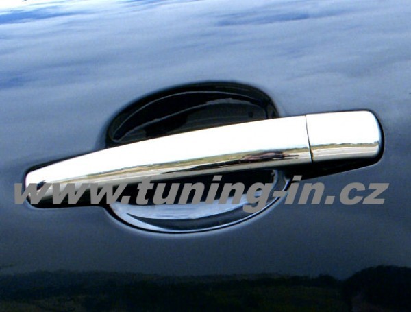 Peugeot 207 2D - nerez chrom kryty klik OMSA tuning