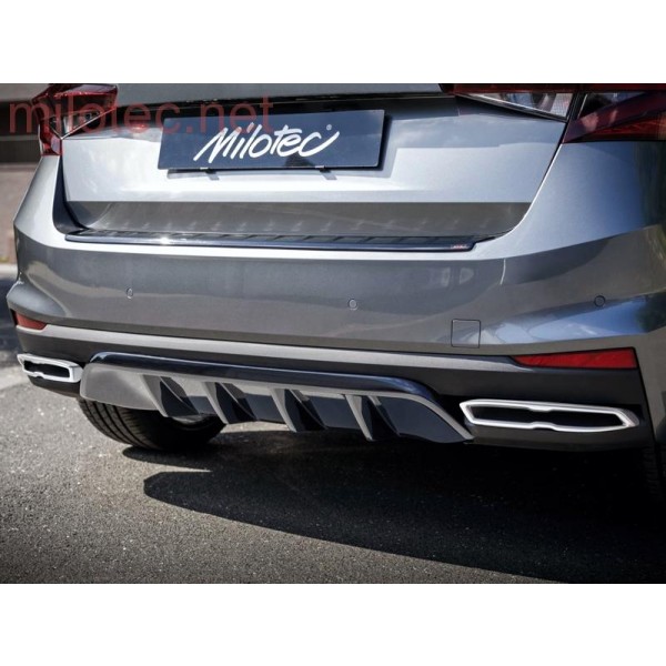 Škoda Fabia IV 21- - koncovky výfuku, Alu Brush