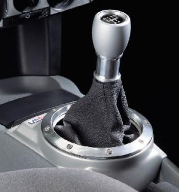 Škoda Fabia - kryt konzole řadící páky, ABS-stříbrný