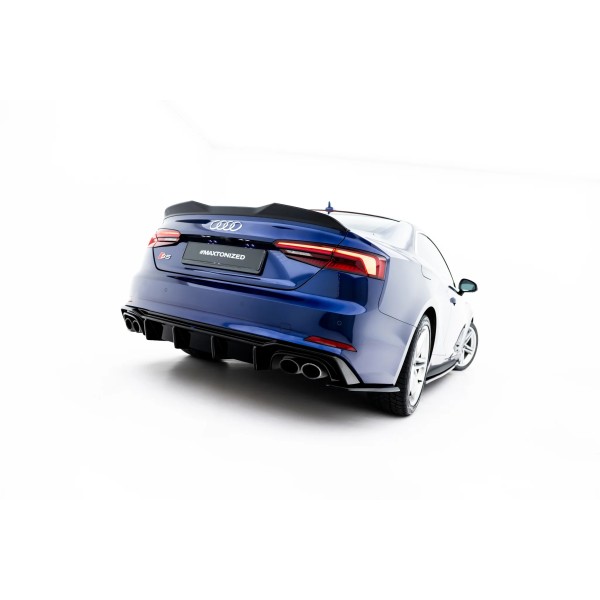 Audi S5 F5 Coupe, boční difuzory pod zadní nárazník v.2, Maxton Design