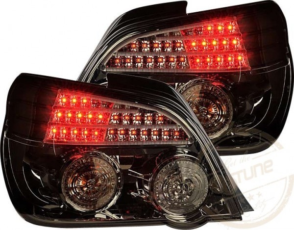 Zadní světla kouřová LED - Subaru Impreza 03-05 4-dv Sedan
