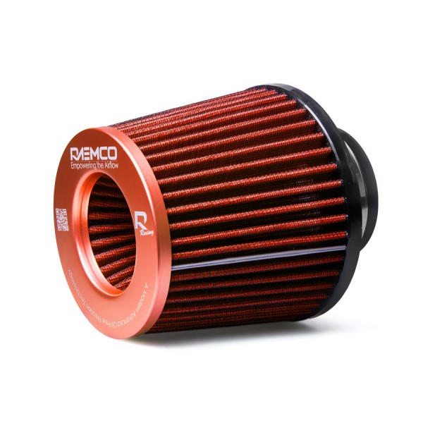 Raemco univerzální vzduchový filtr o délce 130 mm oranžový