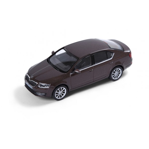 Abrex model 1:43 Škoda Octavia III limousine TOPAZ BROWN