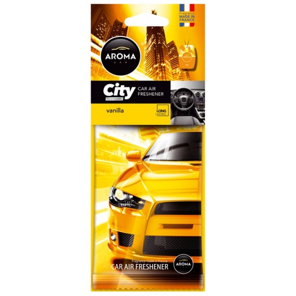 Osvěžovač vzduchu Aroma CAR CITY VANILLA