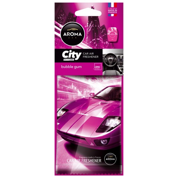 Osvěžovač vzduchu Aroma CAR CITY BUBBLE GUM