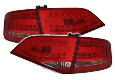 AUDI A4 B8 8K - Zadní světla Ledkové - Červené