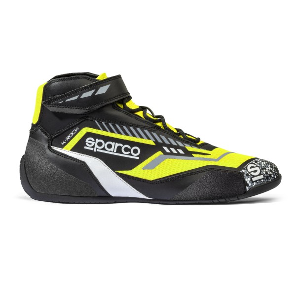 Kartingové boty Sparco K-ROCK, barva černo-žlutá