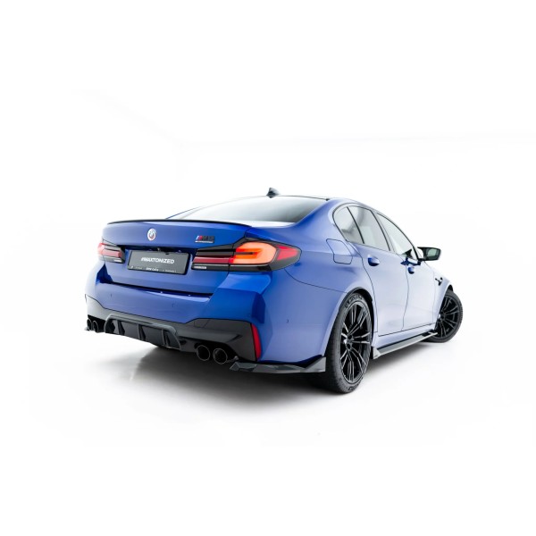 BMW řada M5 F90 Facelift, boční difuzory pod zadní nárazník ver. 2, Maxton design