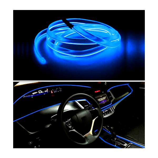 Ambientní podsvětlení interiéru led 300cm Modré