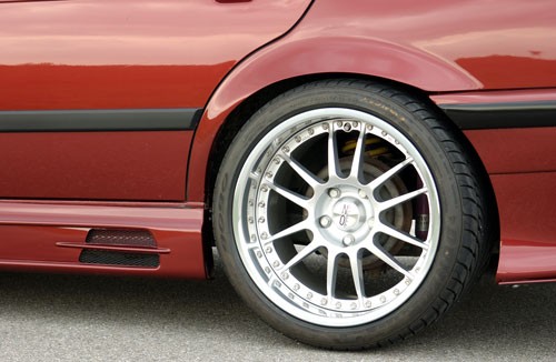 BMW E36 /řada3/ - Sada boční práh se dvěma prolisy