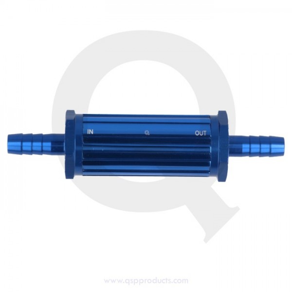 QSP - palivový filtr modrý 15mm