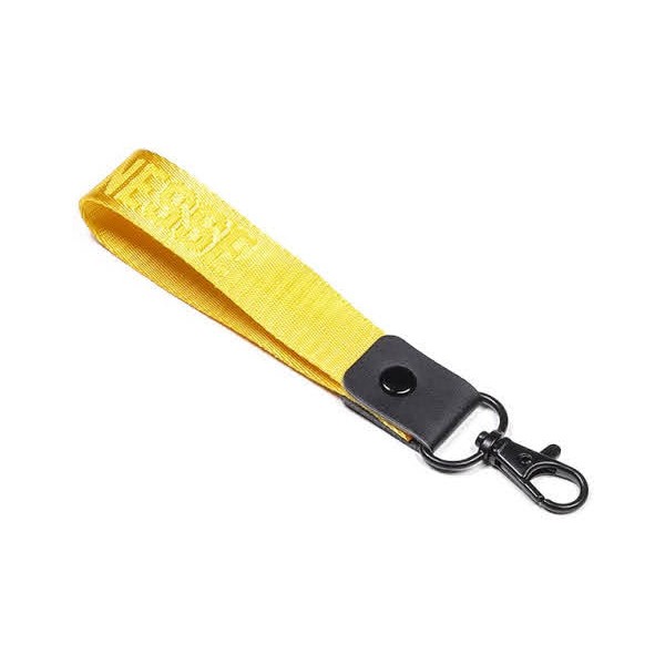 Auto Finesse Luxury Embossed Lanyard Short Yellow