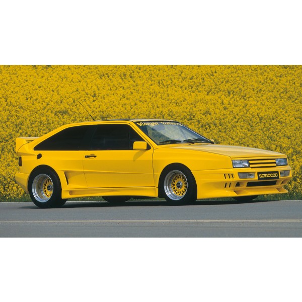 Rieger zadní křídlo widebody II pro Volkswagen Scirocco 2 kupé, GFK (laminát), bez bočních náběhů