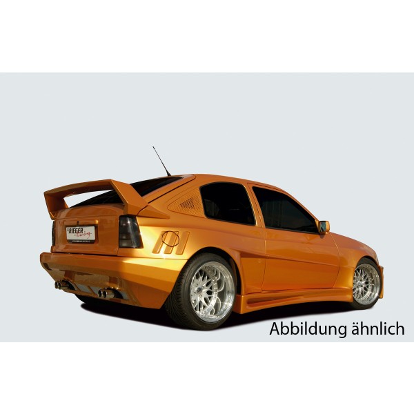 Rieger zadní křídlo widebody II pro Opel Kadett E 3-dvéř., GFK (laminát), bez bočních náběhů