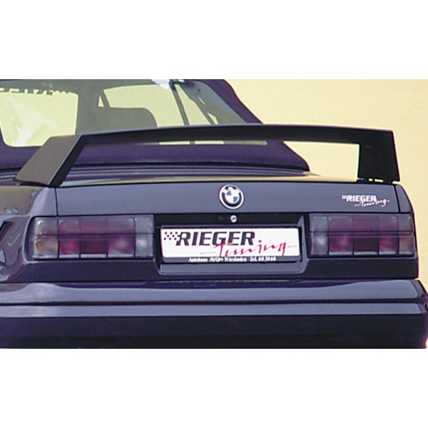 Rieger zadní křídlo widebody II pro BMW řada 3 E30 kabriolet, kupé, sedan, touring, GFK (laminát), bez třetího brzdového světla
