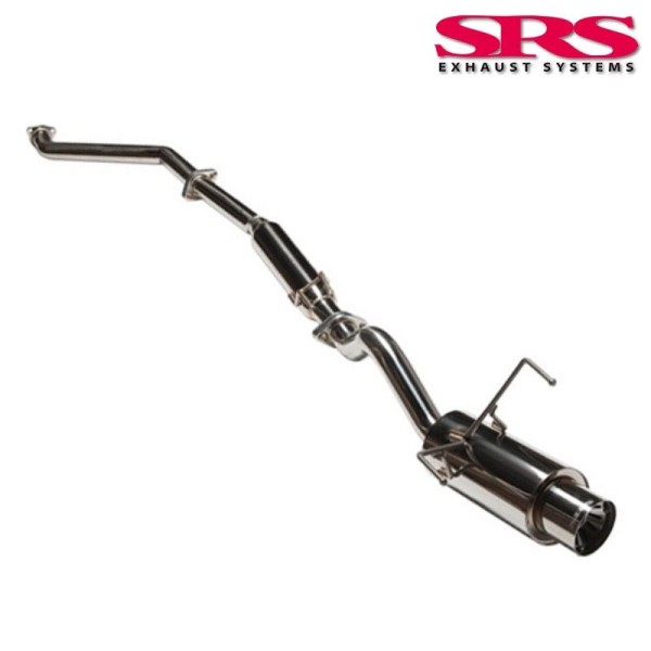 Honda Civic 2001-2003 3 dveř. hatchback 1.6i (D16V1 - EP2) Výfukový systém Catback nerezová ocel G55  SRS exhaust systems