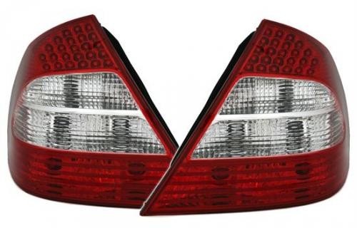 MERCEDES E W211 - Zadní světla Ledkové - Červené II.
