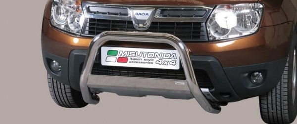 Dacia Duster - Nerezový přední ochranný rám 63mm