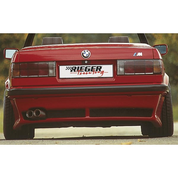 Rieger spoiler pod zadní nárazník pro BMW řada 3 E30 kabriolet, GFK (laminát)