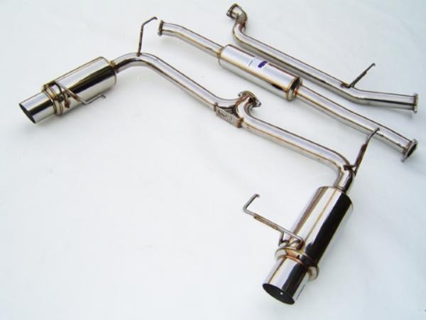 ACCORD Coupe 6V 98-01- Cat back system Dual INVIDIA