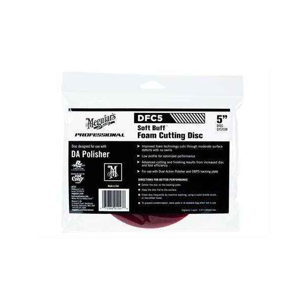 Meguiar's Soft Buff Foam Cutting Disc 5