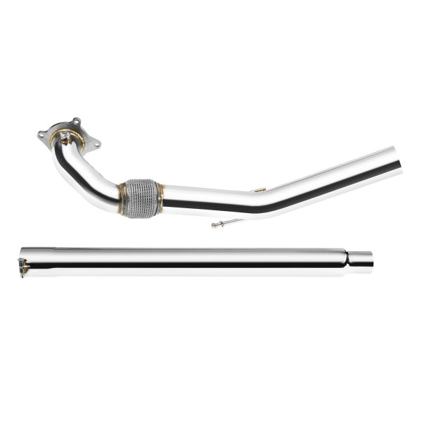 Nerezová downpipe pro Audi A3 8P 1.8/2.0 TFSI 2004-2013