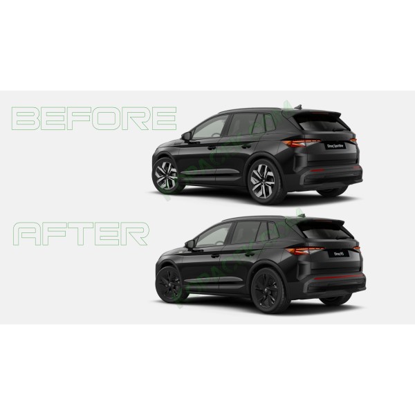 Škoda Elroq 2024+ - zadní odrazka styl RS