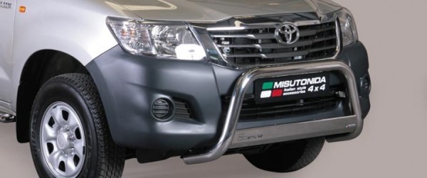 Toyota Hilux VII FL - Nerezový přední ochranný rám 63mm