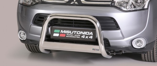 Mitsubishi Outlander III - Nerezový přední ochranný rám 63mm