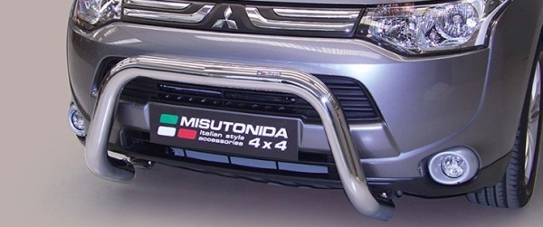 Mitsubishi Outlander III - Nerezový přední ochranný rám 76mm