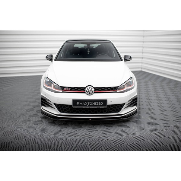 Volkswagen Golf GTI Mk7 FL, spoiler pod přední nárazník ver.2, Maxton design