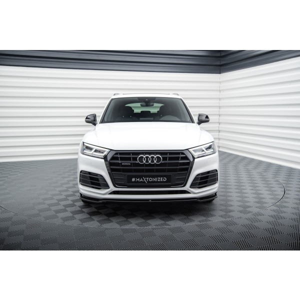 Audi Q5 S-Line Mk2, spoiler pod přední nárazník, Maxton Design