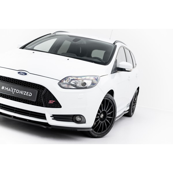 Maxton spoiler pod originální přední nárazník pro Ford Focus III ST (2012-2014), verze 1
