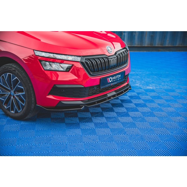Maxton Design spoiler pod přední nárazník pro Škoda Kamiq 2019 - V1