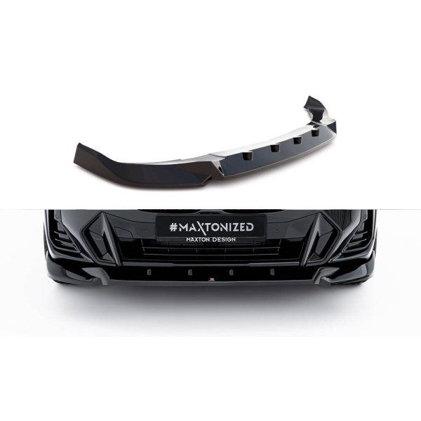 BMW X4 G02 Facelift M-Pack, spoiler pod přední nárazník ver. 2, Maxton Design