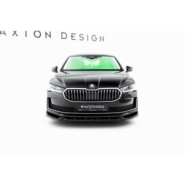 Škoda Superb IV, spoiler pod přední nárazník v.2, Maxton Design