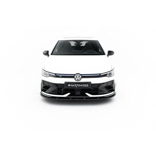 Volkswagen Golf R Variant VIII Facelift, spoiler pod přední nárazník v.2, Maxton Design