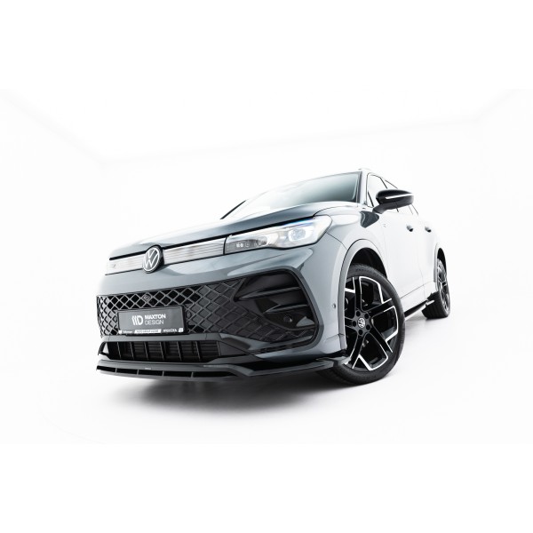 Volkswagen Tiguan R-Line Mk3, spoiler pod přední nárazník ver. 2, Maxton design