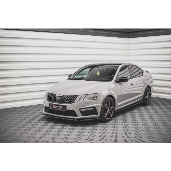 Škoda Octavia RS Facelift Mk3, spoiler pod přední nárazník ver.3, Maxton design