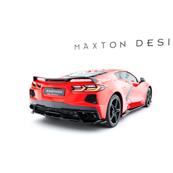 Chevrolet Corvette C8, spoiler pod zadní nárazník, Maxton Design