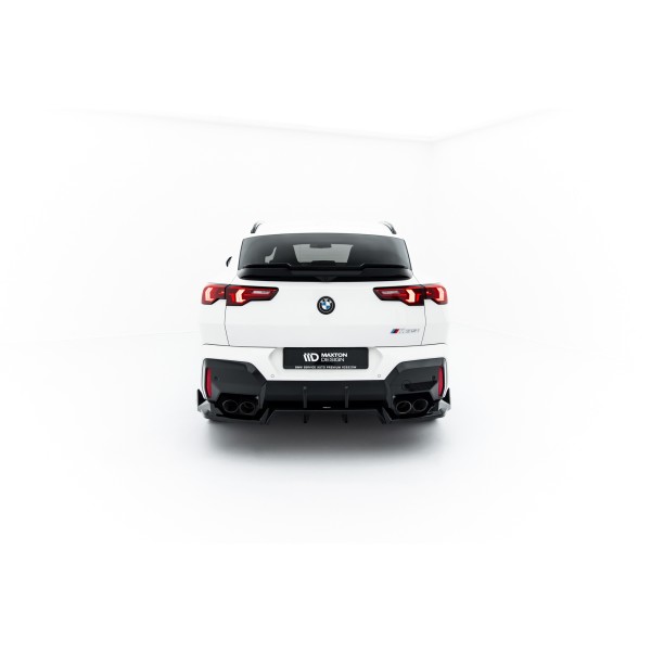 BMW X2 U10 M35i, spoiler pod zadní nárazník s žebrováním, Maxton design
