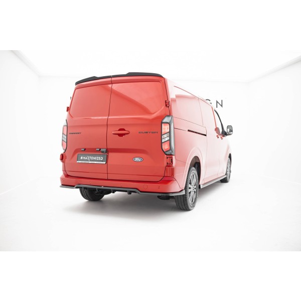 Ford Tourneo Custom Mk2, spoiler pod zadní nárazník s žebrováním, Maxton design