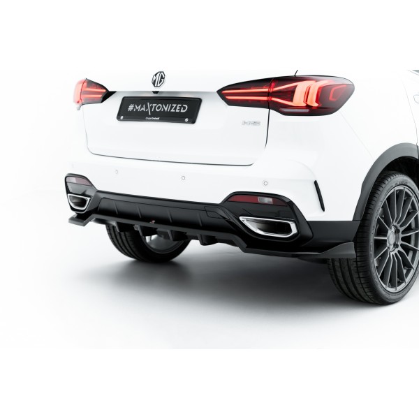 MG HS Mk1 Facelift, středový spoiler pod zadní nárazník s žebrováním, Maxton design