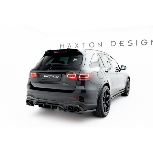 Mercedes GLC 43 SUV X253 FL AMG, spoiler zadního nárazníku s žebrováním, Maxton design