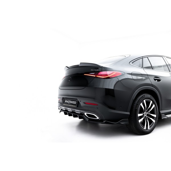 Mercedes GLC Coupe C254, spoiler pod zadní nárazník s žebrováním, Maxton Design