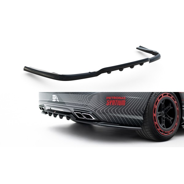 Mercedes-Benz SL 63 AMG R231, spoiler pod zadní nárazník s žebrováním, Maxton design