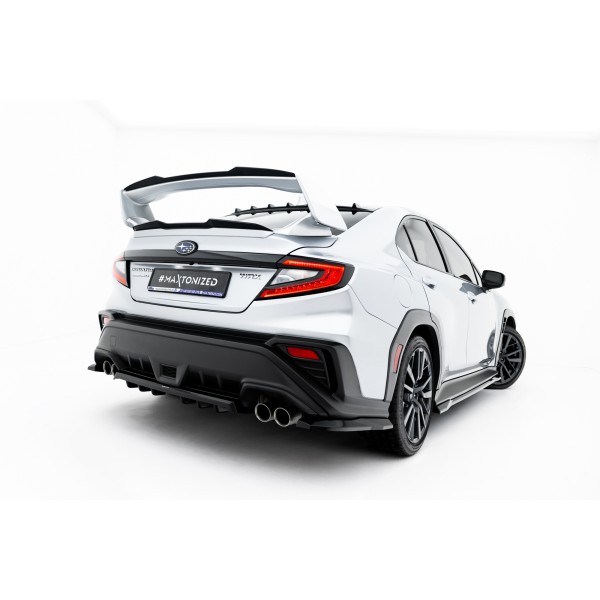 Subaru WRX STI Mk2, spoiler pod zadní nárazník s žebrováním, Maxton Design
