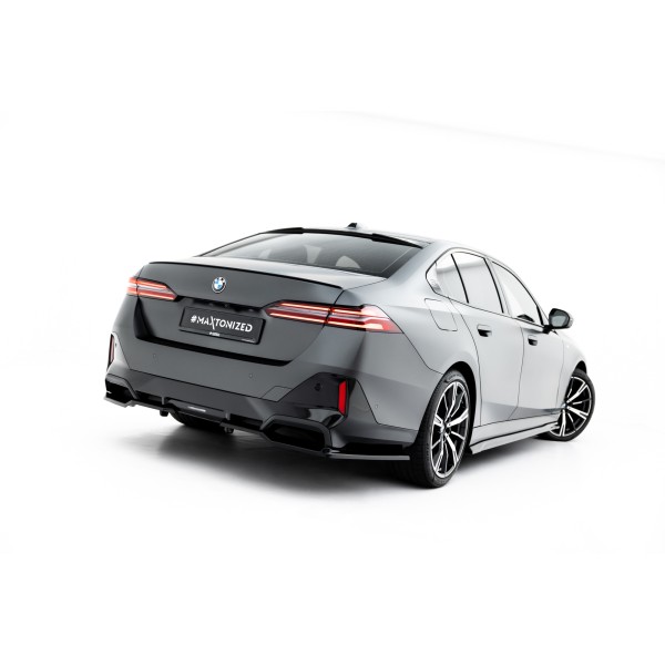 BMW řada 5 G60/G61 M-Pack včetně i5, spoiler pod zadní nárazník s žebrováním v.2, Maxton design