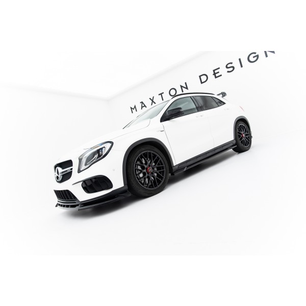Mercedes GLA 45 AMG X156 Facelift, difuzory pod boční prahy ver.2, Maxton Design