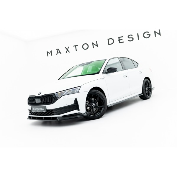 Škoda Octavia IV Sportline Facelift Liftback/Combi, difuzory pod boční prahy ver.1, Maxton Design